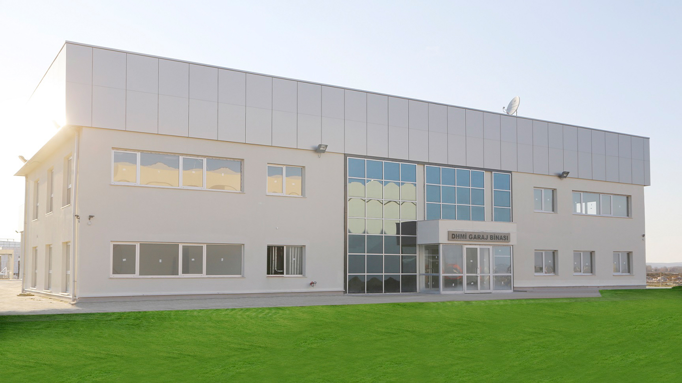 Erzurum Havalimanı Garaj ve İtfaiye Binası