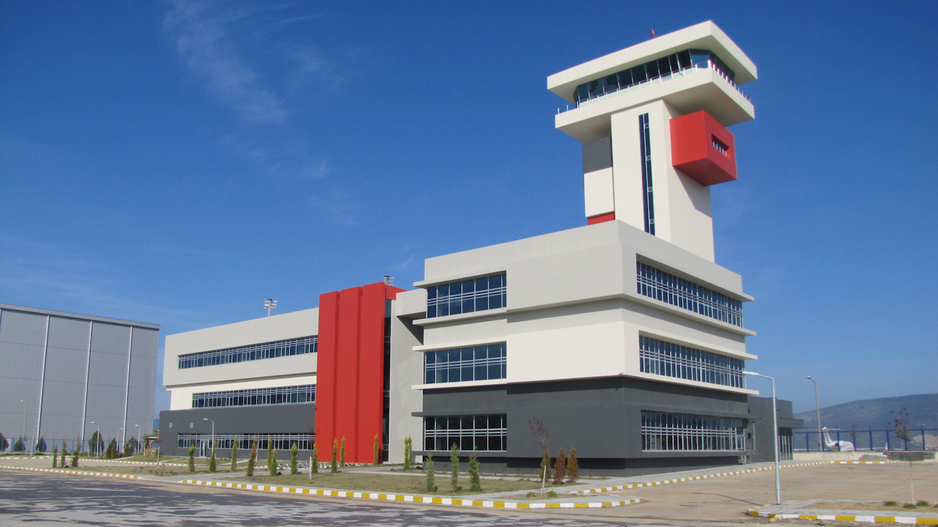 Bodrum Milas Airport Technical Block and Tower