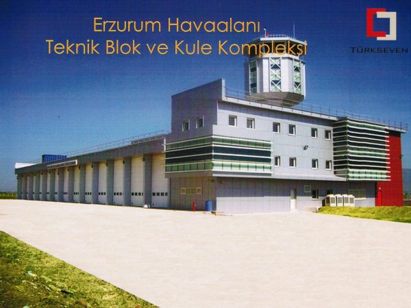 Erzurum Havalimanı Teknik Blok, Garaj Binası Ve İtfaiye Binası Yapım İşi